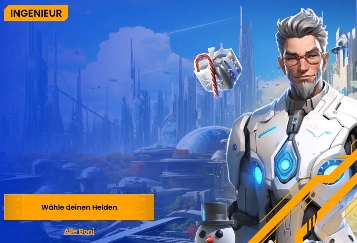 Trinocasino Willkommensbonus vom Engineer