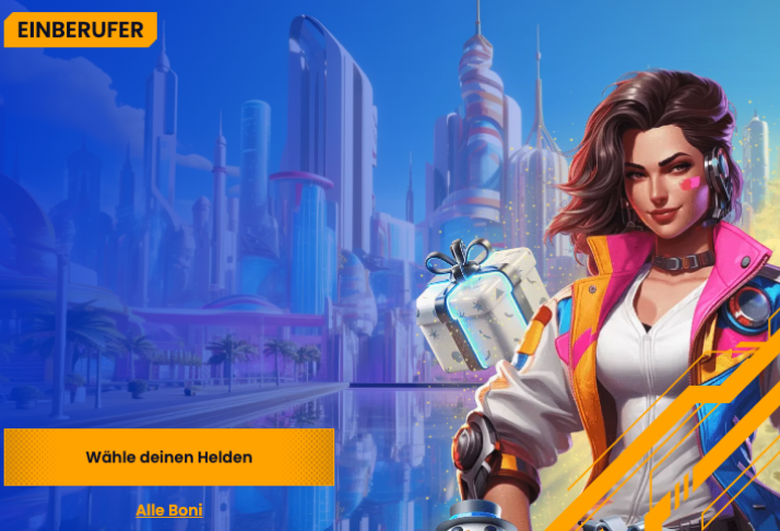 Willkommensbonus vom Convener